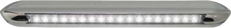ILL71CBAWN – OPTRONICS Awning Light, LED Awning Strip Light 18 Inch Length White 12 Volt Chrome Housing Without Switc...